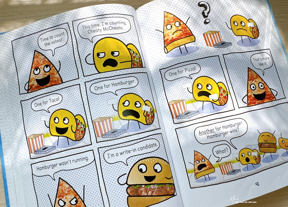 初階圖像小說|Pizza and Taco 當披薩遇上塔可,搞笑日常最鬧的友情,適合5-9 歲笑點滿滿的入門讀物 - 第14張圖 初階圖像小說|Pizza and Taco 當披薩遇上塔可,搞笑日常最鬧的友情,適合5-9 歲笑點滿滿的入門讀物