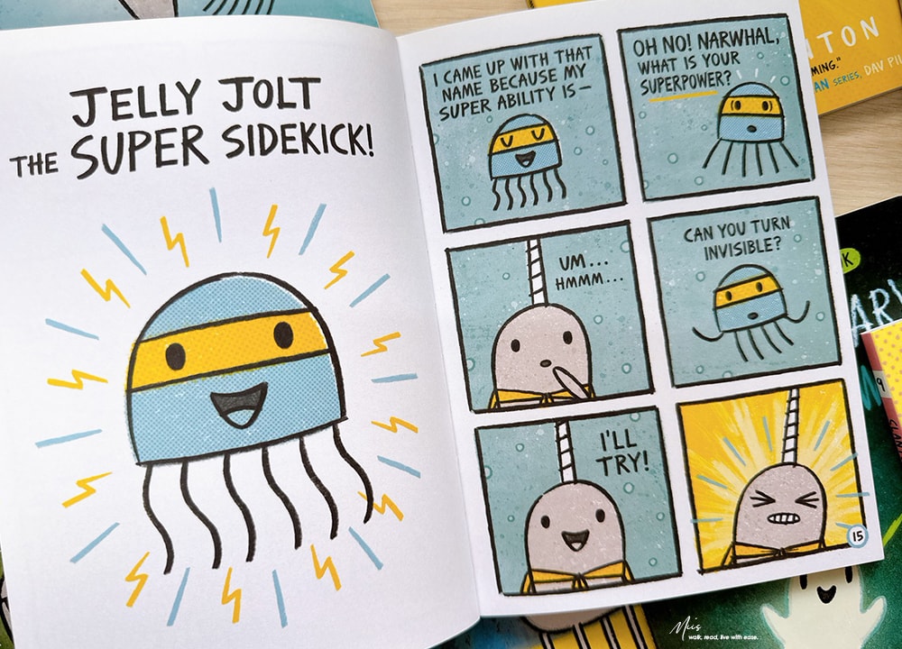 圖像小說界的超級巨星｜Narwhal and Jelly 系列，全美熱銷千萬冊｜適合小學生的英文圖像小說