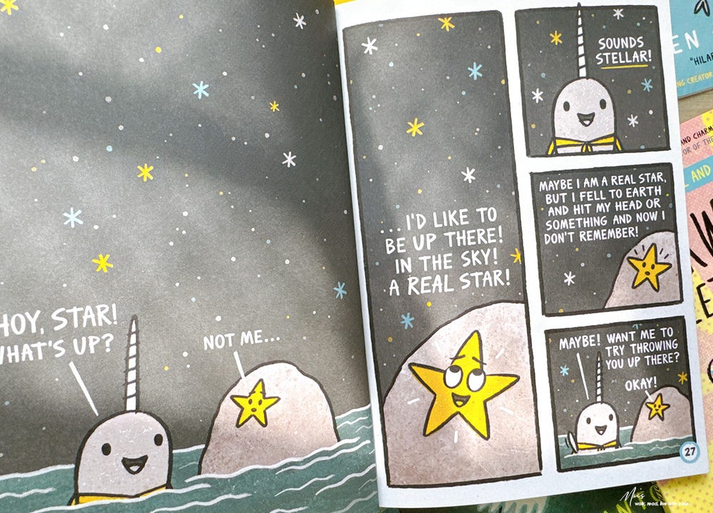 圖像小說界的超級巨星｜Narwhal and Jelly 系列，全美熱銷千萬冊｜適合小學生的英文圖像小說