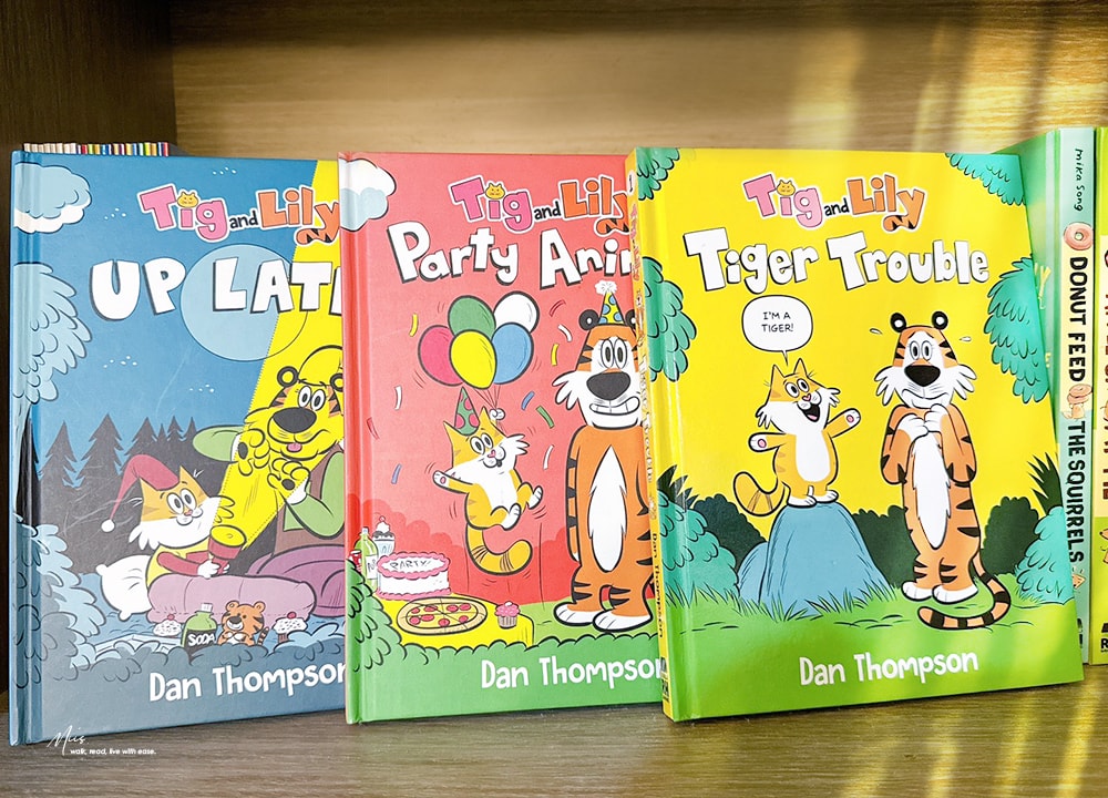 入門Graphic Novel 推薦｜Tig and Lily系列，動物園裡最奇妙的室友組合，適合5-9 歲的幽默圖像小說