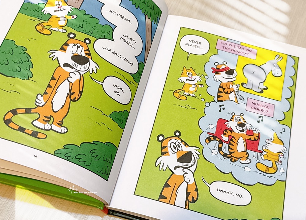 入門Graphic Novel 推薦｜Tig and Lily系列，動物園裡最奇妙的室友組合，適合5-9 歲的幽默圖像小說