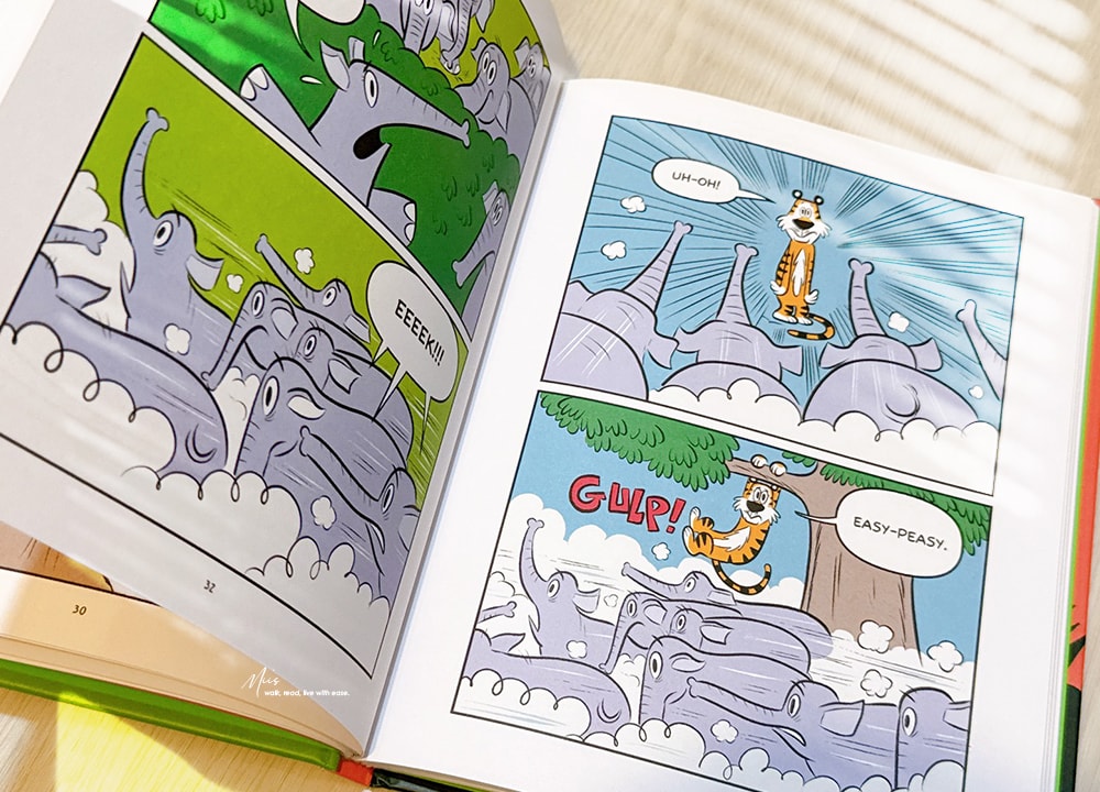 入門Graphic Novel 推薦｜Tig and Lily系列，動物園裡最奇妙的室友組合，適合5-9 歲的幽默圖像小說