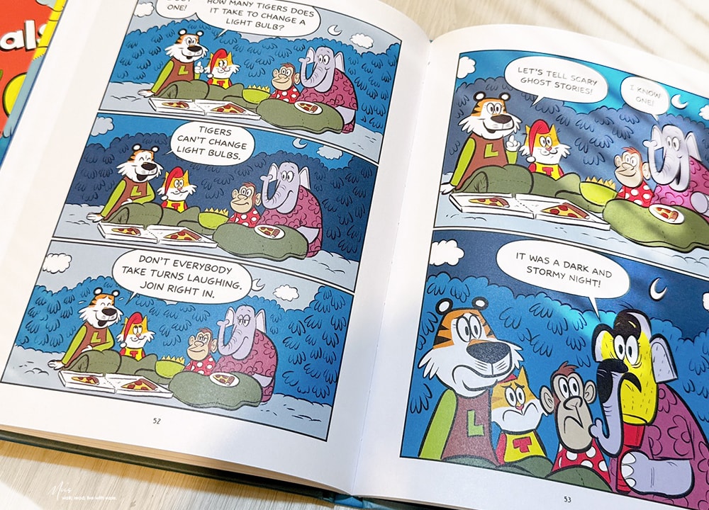入門Graphic Novel 推薦｜Tig and Lily系列，動物園裡最奇妙的室友組合，適合5-9 歲的幽默圖像小說