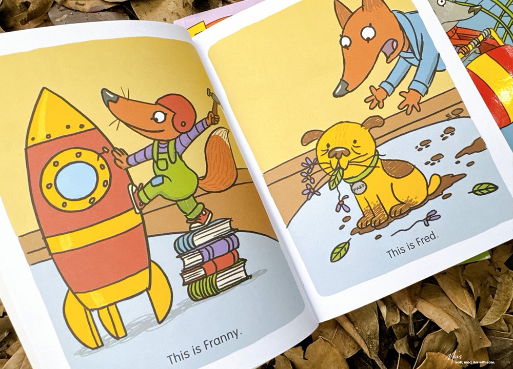 Acorn early reader 系列Fox Tails｜狐狸兄妹的日常冒險，高頻率重複詞彙與生動插圖，輕鬆跨越閱讀門檻