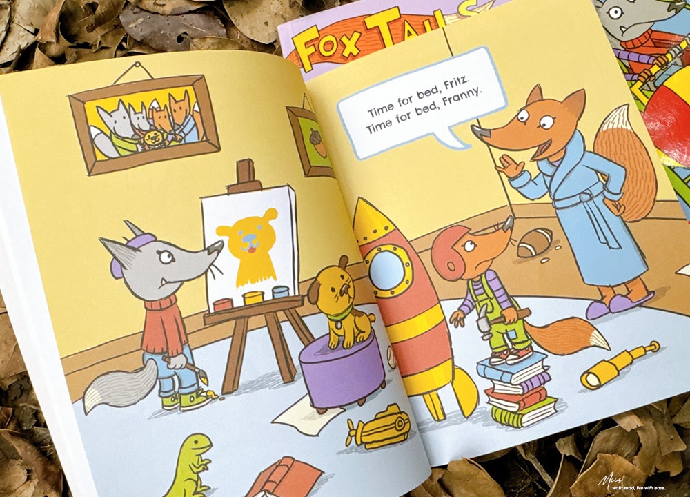Acorn early reader 系列Fox Tails｜狐狸兄妹的日常冒險，高頻率重複詞彙與生動插圖，輕鬆跨越閱讀門檻