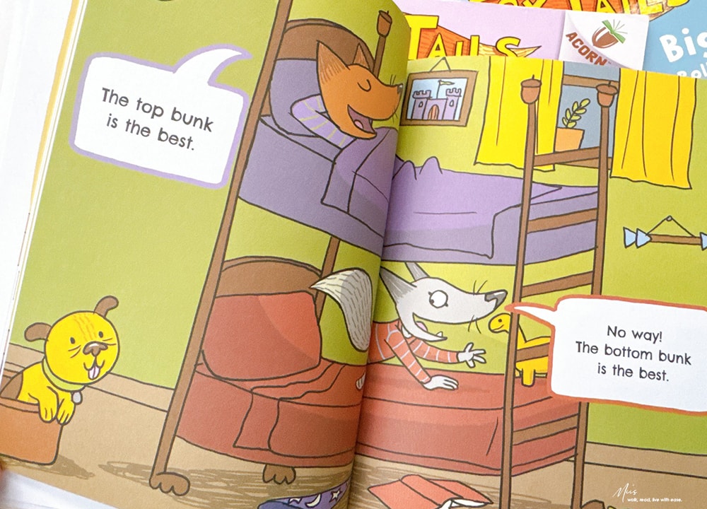 Acorn early reader 系列Fox Tails｜狐狸兄妹的日常冒險，高頻率重複詞彙與生動插圖，輕鬆跨越閱讀門檻