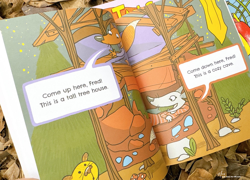 Acorn early reader 系列Fox Tails｜狐狸兄妹的日常冒險，高頻率重複詞彙與生動插圖，輕鬆跨越閱讀門檻