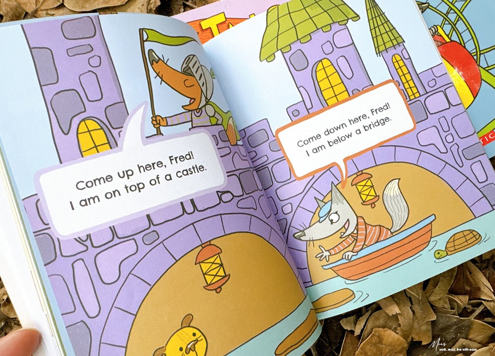 Acorn early reader 系列Fox Tails｜狐狸兄妹的日常冒險，高頻率重複詞彙與生動插圖，輕鬆跨越閱讀門檻