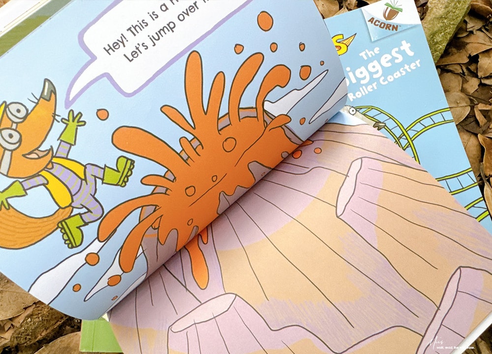 Acorn early reader 系列Fox Tails｜狐狸兄妹的日常冒險，高頻率重複詞彙與生動插圖，輕鬆跨越閱讀門檻