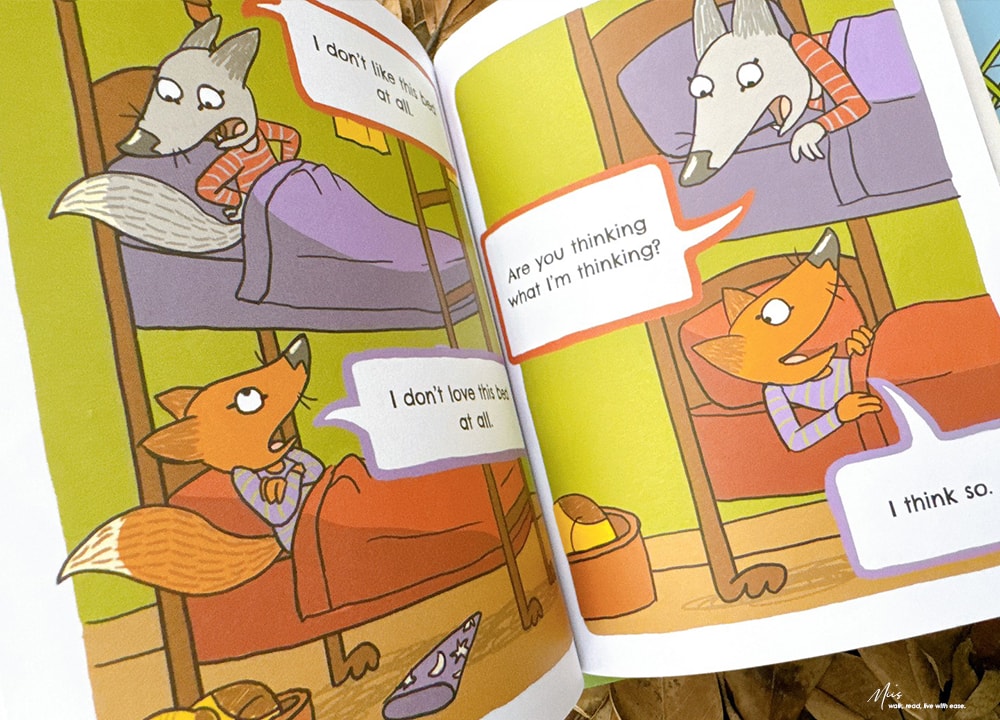 Acorn early reader 系列Fox Tails｜狐狸兄妹的日常冒險，高頻率重複詞彙與生動插圖，輕鬆跨越閱讀門檻