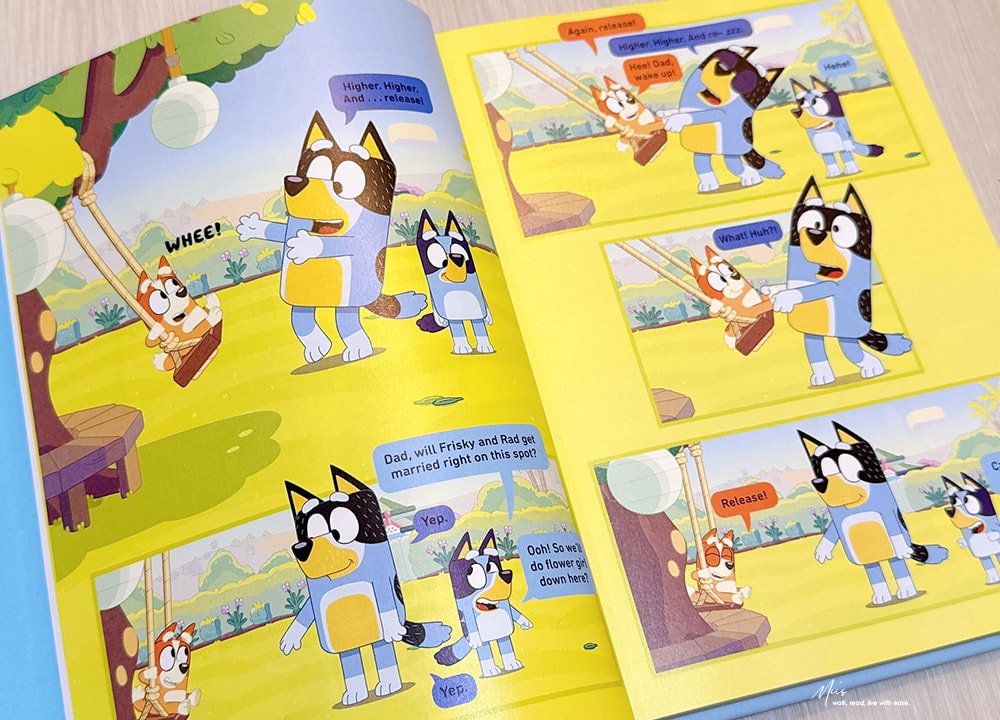 Bluey: The Sign Graphic Novel圖像小說｜當熟悉的家可能要說再見，全彩章節式故事，那些藏在日常裡的愛與勇氣