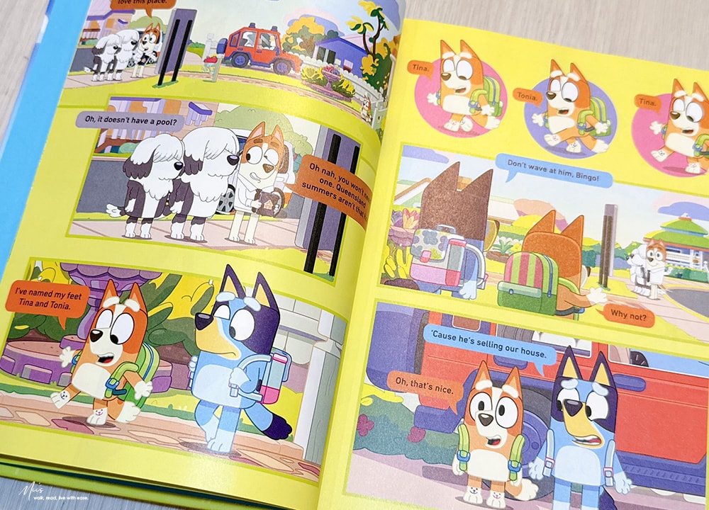 Bluey: The Sign Graphic Novel圖像小說｜當熟悉的家可能要說再見，全彩章節式故事，那些藏在日常裡的愛與勇氣