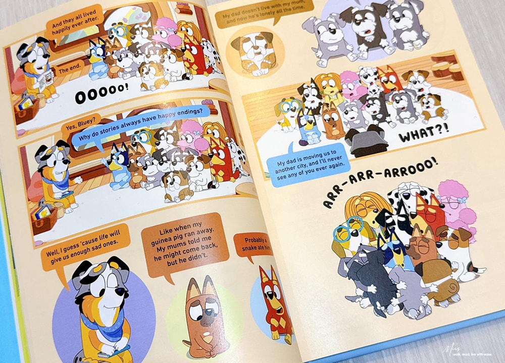 Bluey: The Sign Graphic Novel圖像小說｜當熟悉的家可能要說再見，全彩章節式故事，那些藏在日常裡的愛與勇氣