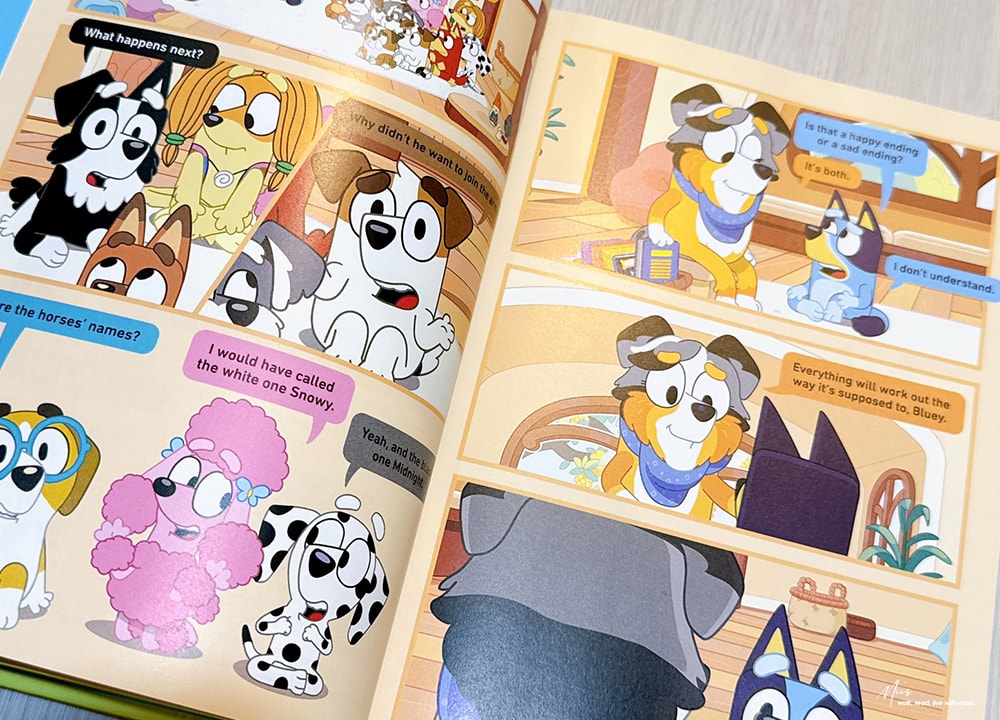 Bluey: The Sign Graphic Novel圖像小說｜當熟悉的家可能要說再見，全彩章節式故事，那些藏在日常裡的愛與勇氣