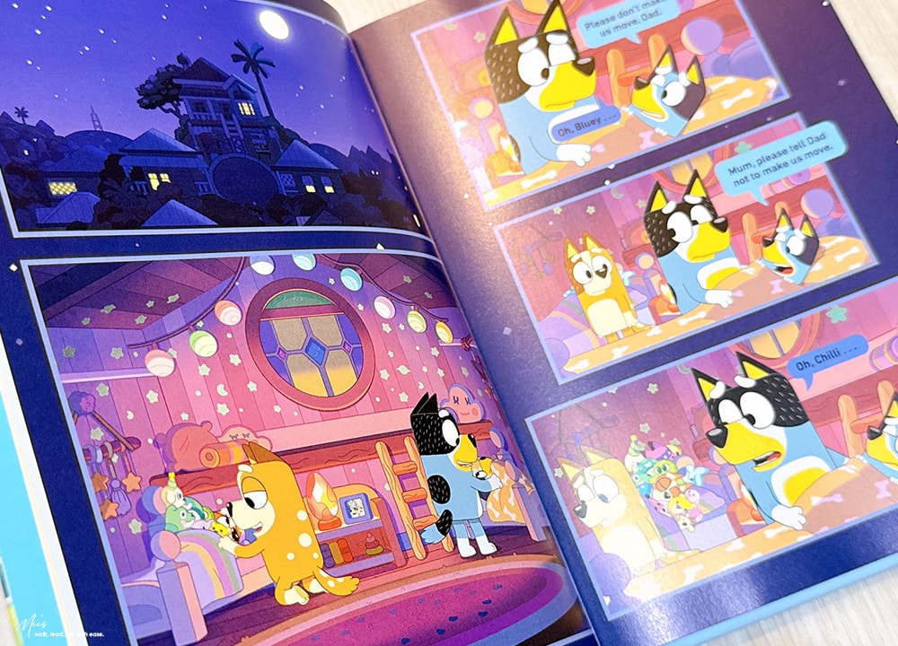 Bluey: The Sign Graphic Novel圖像小說｜當熟悉的家可能要說再見，全彩章節式故事，那些藏在日常裡的愛與勇氣