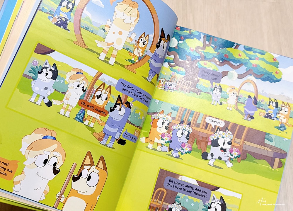 Bluey: The Sign Graphic Novel圖像小說｜當熟悉的家可能要說再見，全彩章節式故事，那些藏在日常裡的愛與勇氣