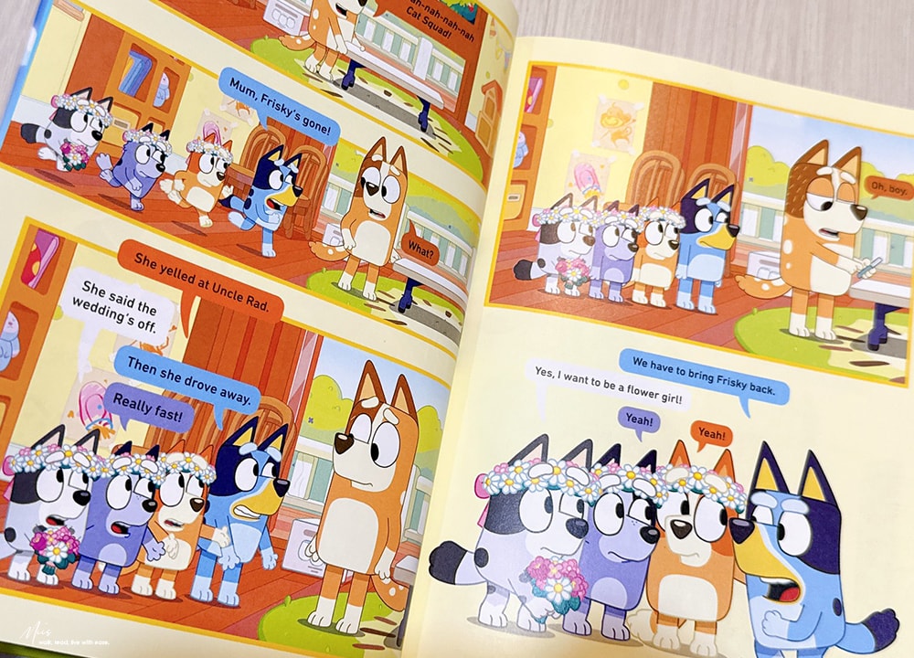 Bluey: The Sign Graphic Novel圖像小說｜當熟悉的家可能要說再見，全彩章節式故事，那些藏在日常裡的愛與勇氣