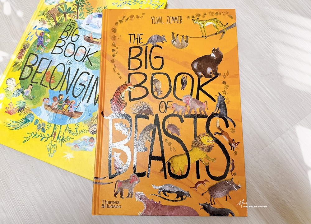 適合 3-8 歲｜The Big Book Series 從硬頁書到科普大書！睡前 5 分鐘，從昆蟲到野獸的海陸空美感繪本