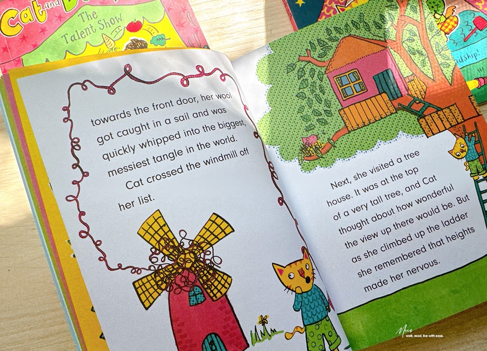 初階章節書推薦｜適合5–8歲 Cat and Dumpling ．貓狗室友的生活日常，在吵吵鬧鬧中學會包容與分享