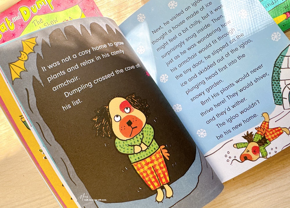 初階章節書推薦｜適合5–8歲 Cat and Dumpling ．貓狗室友的生活日常，在吵吵鬧鬧中學會包容與分享