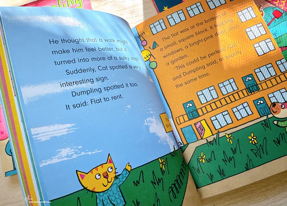 初階章節書推薦｜適合5–8歲 Cat and Dumpling ．貓狗室友的生活日常，在吵吵鬧鬧中學會包容與分享