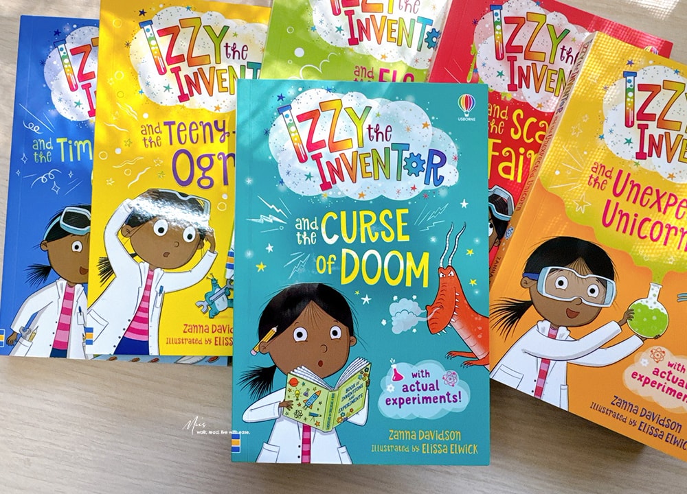Izzy the Inventor｜科學X魔法的奇幻組合．超容易戳中笑點的初階橋樑書推薦，從圖像邁向文字閱讀