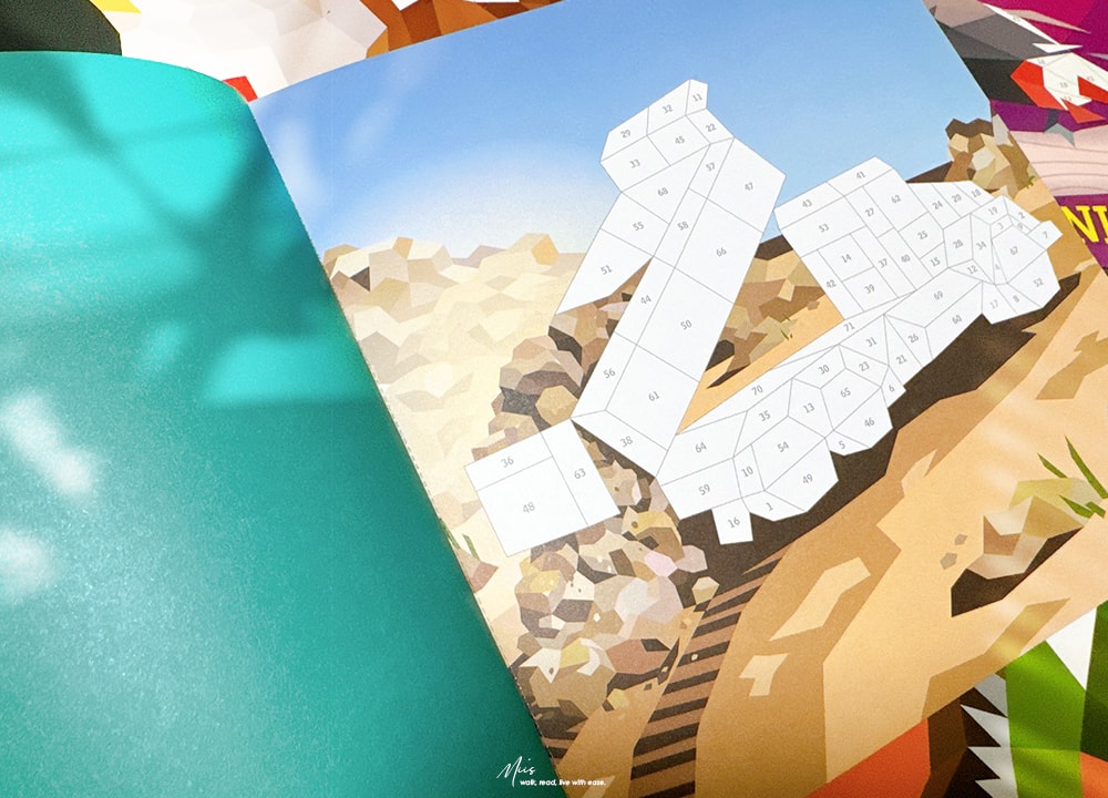 專注力救星｜Paint by Sticker 貼紙書，Maze Books & Art Puzzle，結合藝術與解謎，不插電也能玩一下午的遊戲書