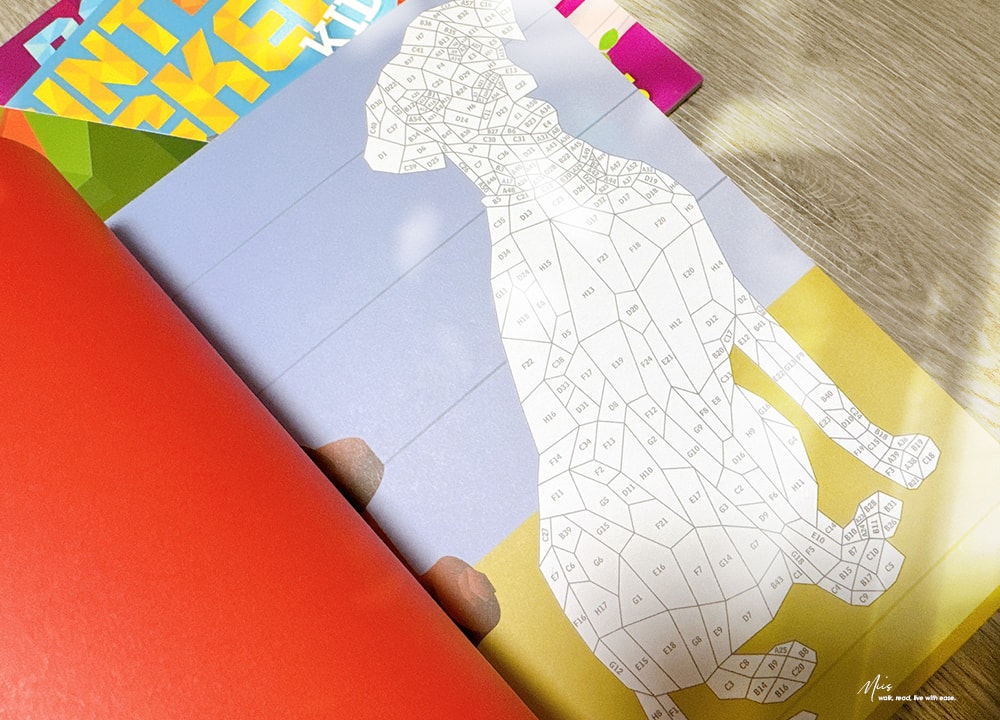 專注力救星｜Paint by Sticker 貼紙書，Maze Books & Art Puzzle，結合藝術與解謎，不插電也能玩一下午的遊戲書