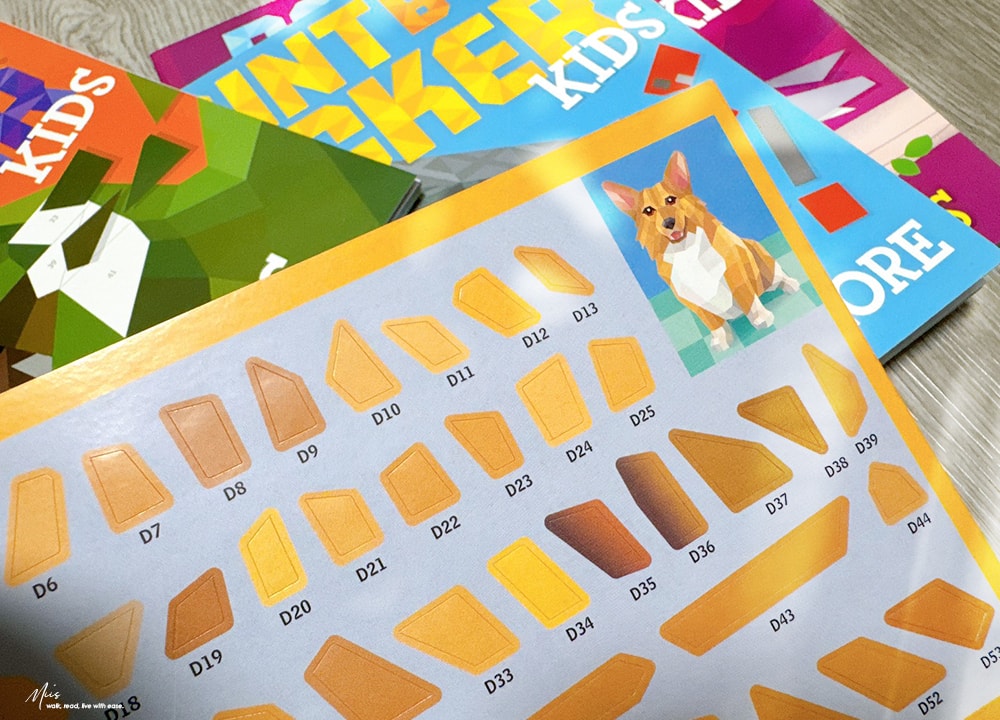 專注力救星｜Paint by Sticker 貼紙書，Maze Books & Art Puzzle，結合藝術與解謎，不插電也能玩一下午的遊戲書