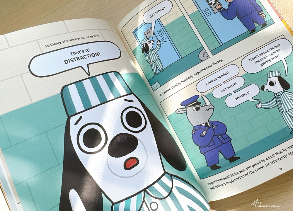 偵探狗狗史丹利｜Detective Stanley．兒童推理故事推薦，培養觀察力與閱讀理解的初階偵探圖像小說