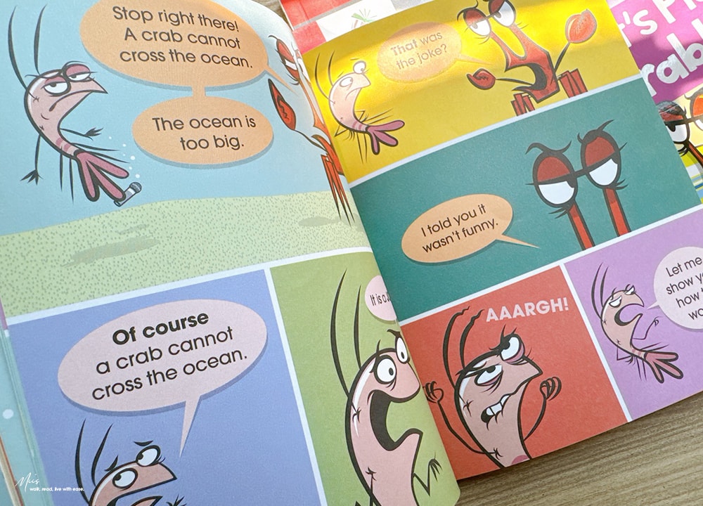 適合4-7歲|A Crabby Book 系列,Scholastic Acorn 初階英文讀本,愛生氣的螃蟹遇上熱情浮游生物,用簡短對話練習日常英語 - 第8張圖 適合4-7歲|A Crabby Book 系列,Scholastic Acorn 初階英文讀本,愛生氣的螃蟹遇上熱情浮游生物,用簡短對話練習日常英語