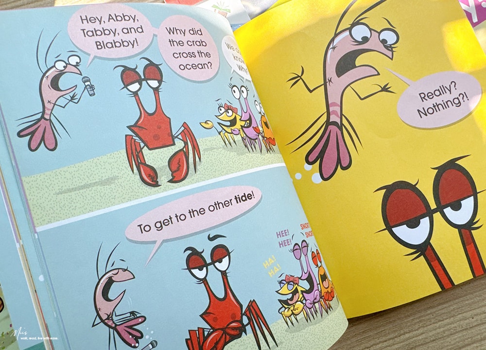 適合4-7歲|A Crabby Book 系列,Scholastic Acorn 初階英文讀本,愛生氣的螃蟹遇上熱情浮游生物,用簡短對話練習日常英語 - 第9張圖 適合4-7歲|A Crabby Book 系列,Scholastic Acorn 初階英文讀本,愛生氣的螃蟹遇上熱情浮游生物,用簡短對話練習日常英語