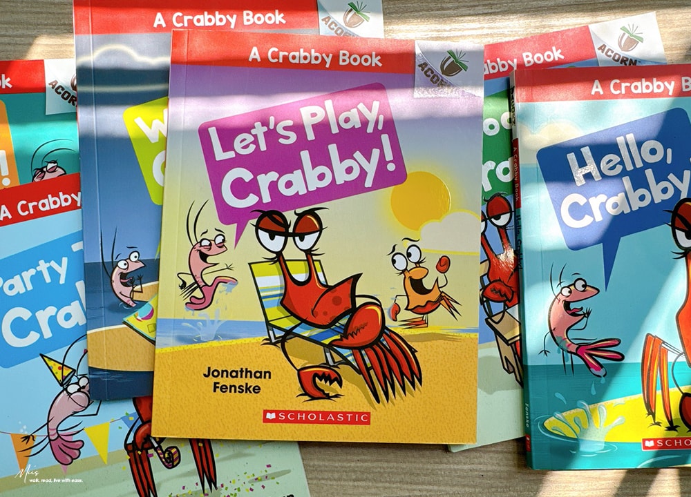 適合4-7歲|A Crabby Book 系列,Scholastic Acorn 初階英文讀本,愛生氣的螃蟹遇上熱情浮游生物,用簡短對話練習日常英語 - 第11張圖 適合4-7歲|A Crabby Book 系列,Scholastic Acorn 初階英文讀本,愛生氣的螃蟹遇上熱情浮游生物,用簡短對話練習日常英語