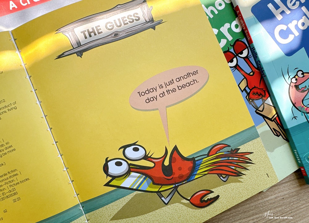 適合4-7歲|A Crabby Book 系列,Scholastic Acorn 初階英文讀本,愛生氣的螃蟹遇上熱情浮游生物,用簡短對話練習日常英語 - 第12張圖 適合4-7歲|A Crabby Book 系列,Scholastic Acorn 初階英文讀本,愛生氣的螃蟹遇上熱情浮游生物,用簡短對話練習日常英語