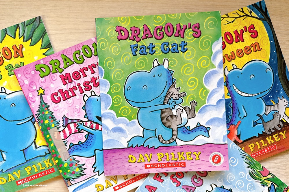 Acorn early reader 入門書單|Dragon 系列短篇故事,適合 1-2 年級初階閱讀,和不完美卻很努力的胖胖龍學習責任與分享 - 第2張圖 Acorn early reader 入門書單|Dragon 系列短篇故事,適合 1-2 年級初階閱讀,和不完美卻很努力的胖胖龍學習責任與分享