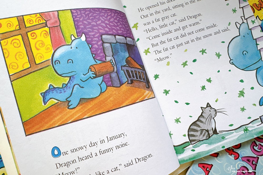 Acorn early reader 入門書單|Dragon 系列短篇故事,適合 1-2 年級初階閱讀,和不完美卻很努力的胖胖龍學習責任與分享 - 第3張圖 Acorn early reader 入門書單|Dragon 系列短篇故事,適合 1-2 年級初階閱讀,和不完美卻很努力的胖胖龍學習責任與分享
