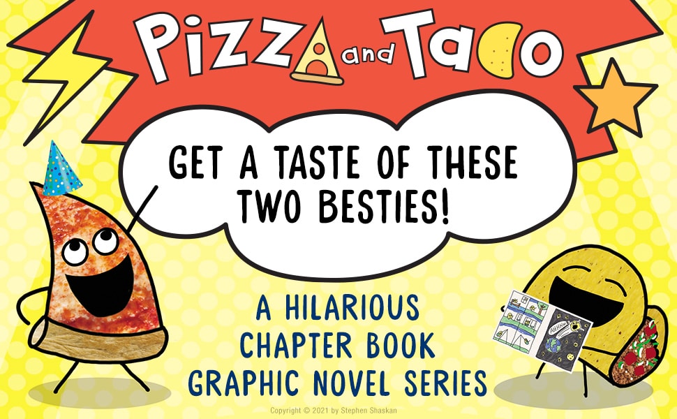 初階圖像小說|Pizza and Taco 當披薩遇上塔可,搞笑日常最鬧的友情,適合5-9 歲笑點滿滿的入門讀物 - 第27張圖 初階圖像小說|Pizza and Taco 當披薩遇上塔可,搞笑日常最鬧的友情,適合5-9 歲笑點滿滿的入門讀物