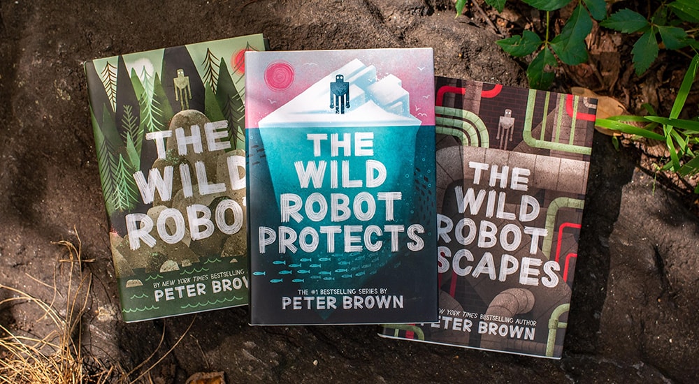 The Wild Robot on the Island｜紐約時報暢銷改編繪本，適合 5-10 歲｜跟著機器人Roz走進荒島的自然世界