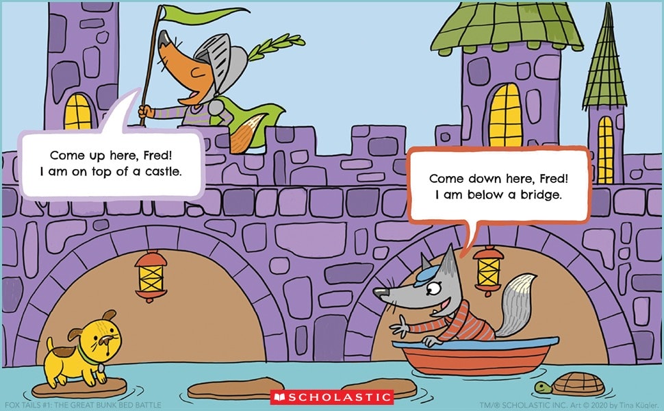 Acorn early reader 系列Fox Tails｜狐狸兄妹的日常冒險，高頻率重複詞彙與生動插圖，輕鬆跨越閱讀門檻