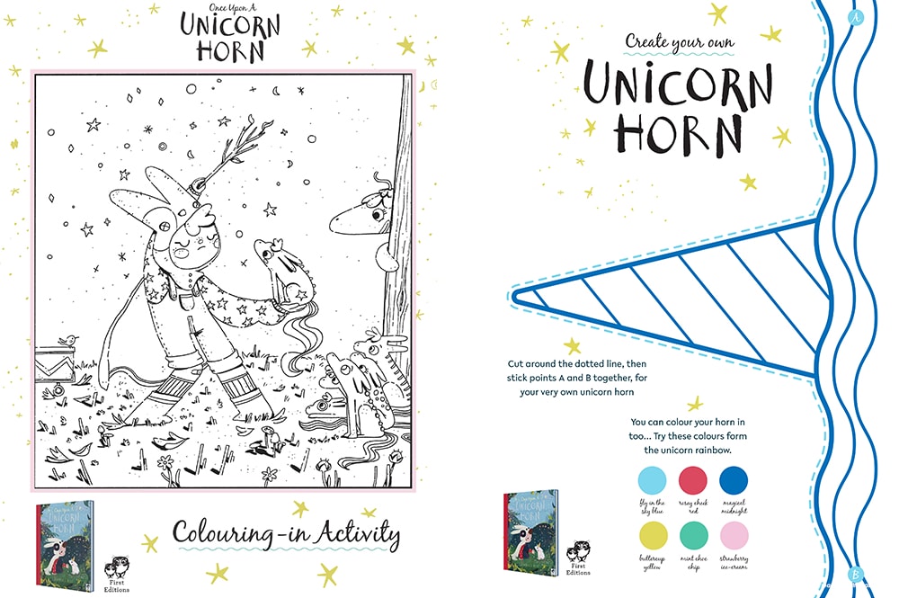 奇幻繪本推薦｜Once Upon a Unicorn’s Horn，當小馬飛不起來時，一份甜甜的禮物如何創造奇蹟？