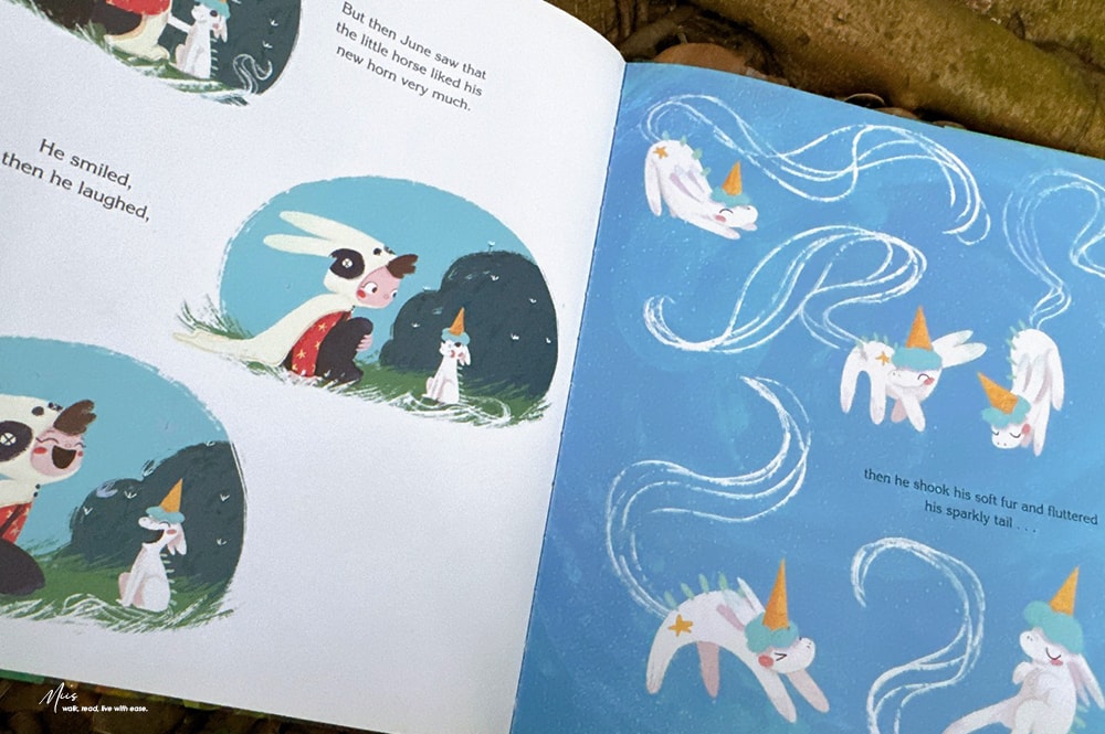 奇幻繪本推薦｜Once Upon a Unicorn’s Horn，當小馬飛不起來時，一份甜甜的禮物如何創造奇蹟？