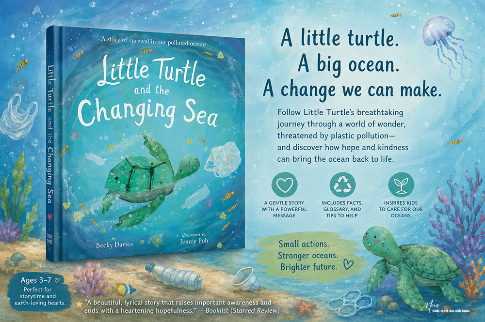 Little Turtle and the Changing Sea|從小海龜的旅程認識海洋污染,兼具情感與知識的環保繪本,適合3-7歲 - 第14張圖 Little Turtle and the Changing Sea|從小海龜的旅程認識海洋污染,兼具情感與知識的環保繪本,適合3-7歲