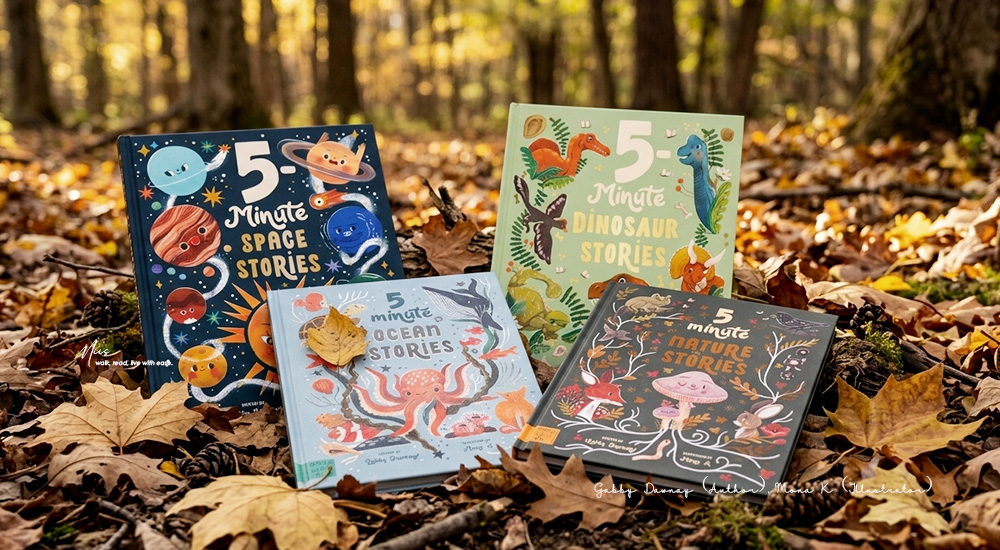 5-Minute Stories 系列|適合5-8歲,故事+科普並行,5分鐘故事從森林到深海、從星空到侏羅紀的英文知識繪本 - 第1張圖 5-Minute Stories 系列|適合5-8歲,故事+科普並行,5分鐘故事從森林到深海、從星空到侏羅紀的英文知識繪本