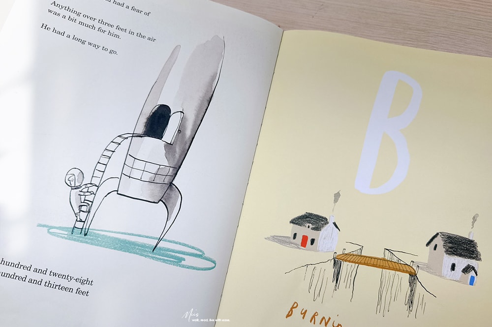 Once Upon an Alphabet|26個字母,26個荒謬小故事,比起傳統ABC書更值得收藏,讓英語閱讀變得有趣,幽默感是最好的老師 - 第3張圖 Once Upon an Alphabet|26個字母,26個荒謬小故事,比起傳統ABC書更值得收藏,讓英語閱讀變得有趣,幽默感是最好的老師
