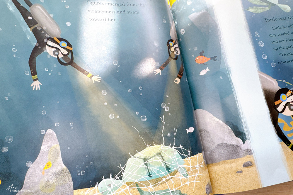 Little Turtle and the Changing Sea|從小海龜的旅程認識海洋污染,兼具情感與知識的環保繪本,適合3-7歲 - 第9張圖 Little Turtle and the Changing Sea|從小海龜的旅程認識海洋污染,兼具情感與知識的環保繪本,適合3-7歲