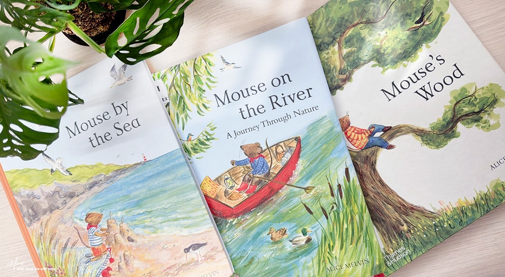 收藏級藝術繪本｜Mouse’s Wood 系列精緻鏤空翻頁，細膩畫筆勾勒四季更迭，與小老鼠展開一場橫跨森林、河流與海洋的自然探險！