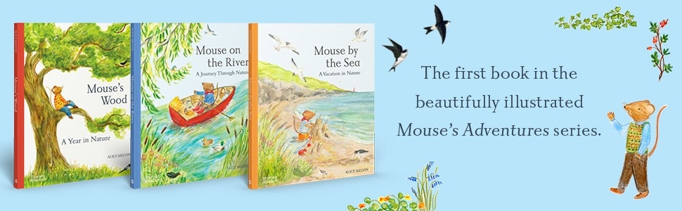 收藏級藝術繪本｜Mouse’s Wood 系列精緻鏤空翻頁，細膩畫筆勾勒四季更迭，與小老鼠展開一場橫跨森林、河流與海洋的自然探險！
