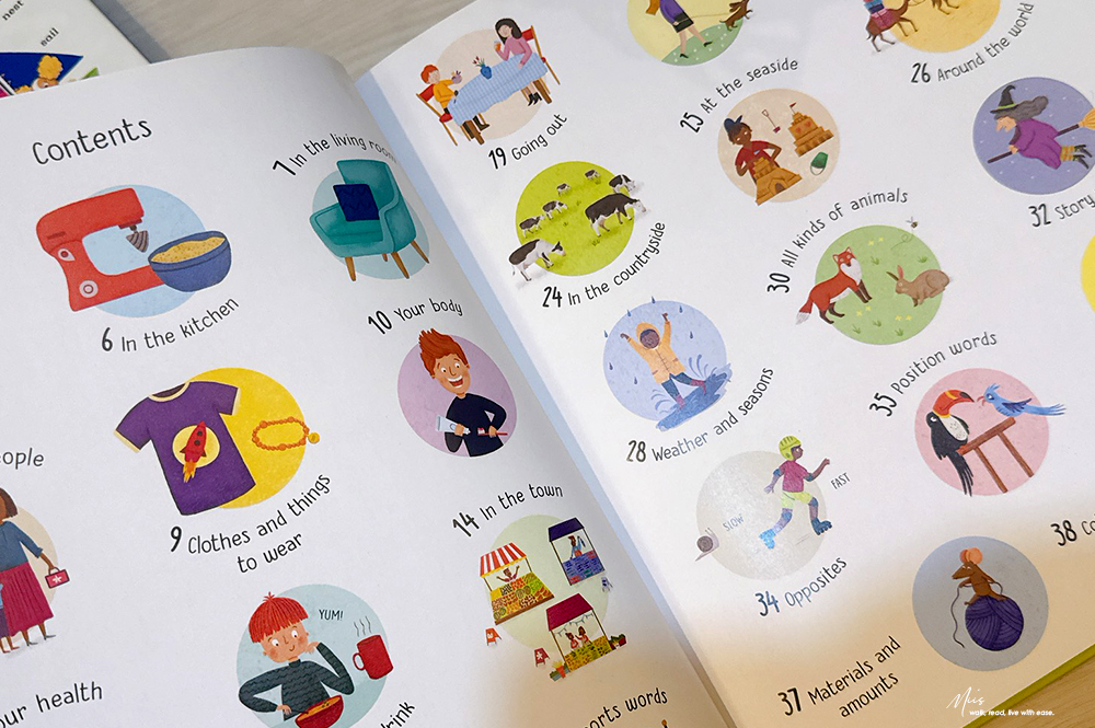 從硬頁操作到主題字典｜Bizzy Bear’s Big Book of Words x 1000 English Words 用趣味圖鑑(附音檔)，建立生活英語字庫
