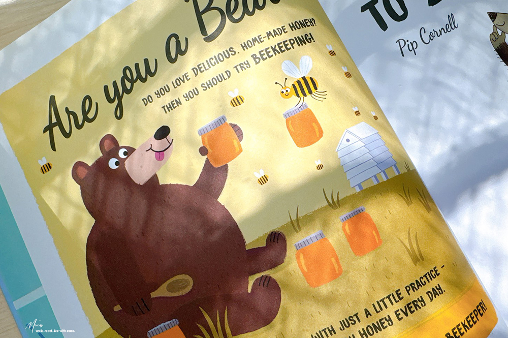 幽默科普繪本|A Bear’s Guide to Beekeeping 當熊想養蜜蜂會發生什麼事?假裝正經的養蜂手冊,令人捧部大笑的災難現場 - 第2張圖 幽默科普繪本|A Bear’s Guide to Beekeeping 當熊想養蜜蜂會發生什麼事?假裝正經的養蜂手冊,令人捧部大笑的災難現場