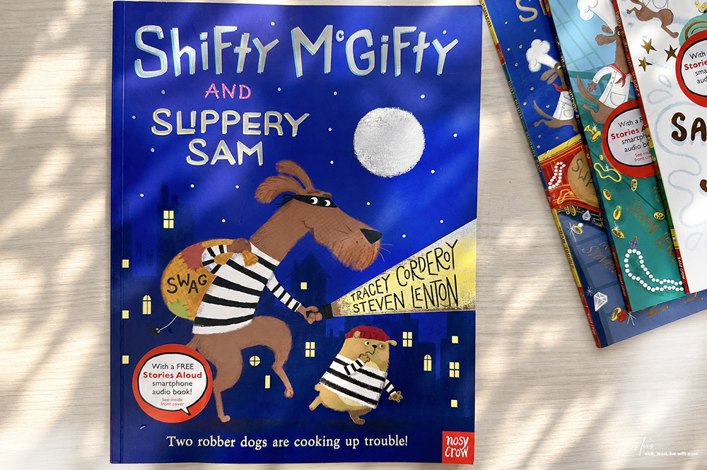 親子共讀到獨立閱讀|偵探類繪本Shifty McGifty 系列,從搶匪變成明星烘焙師?繪本+章節書一次備齊 - 第4張圖 親子共讀到獨立閱讀|偵探類繪本Shifty McGifty 系列,從搶匪變成明星烘焙師?繪本+章節書一次備齊